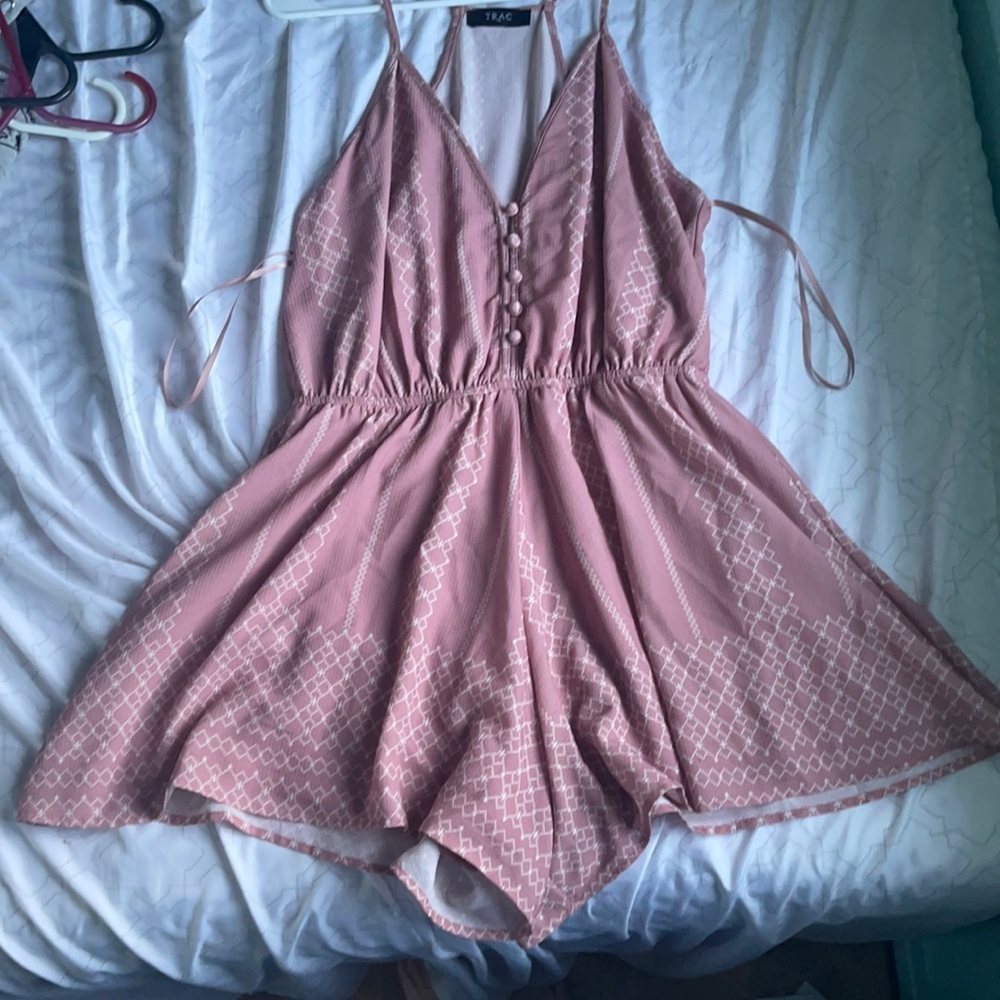 Pink romper